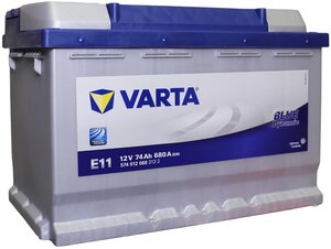 VARTA Battery Blue Dynamic E11 574.012.068 12V/60AH