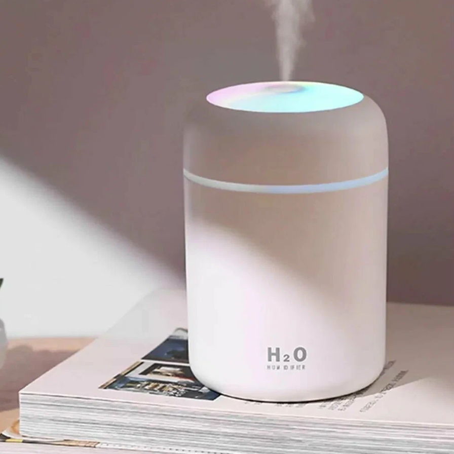 Аромадиффузор-ночник Humidifier H2O, розовый