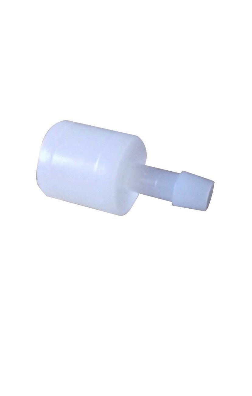 фото Заглушка-штуцер 10 мм на трубу 25 мм