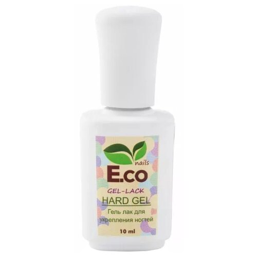 Базовое покрытие для гель-лака укрепляющее E.co Nails Hard Gel, 10 мл