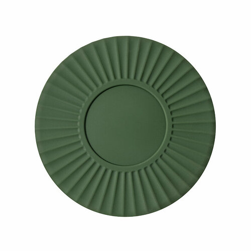 Подставка под горячее NOVA Style, силиконовая, диаметр 16 см, зеленая