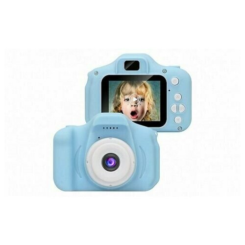Детский цифровой фотоаппарат камера childrens digital camera голубой 245200₽