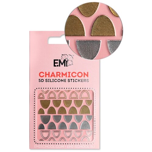 E.Mi, 3D-стикеры №95 Лунулы Charmicon 3D Silicone Stickers