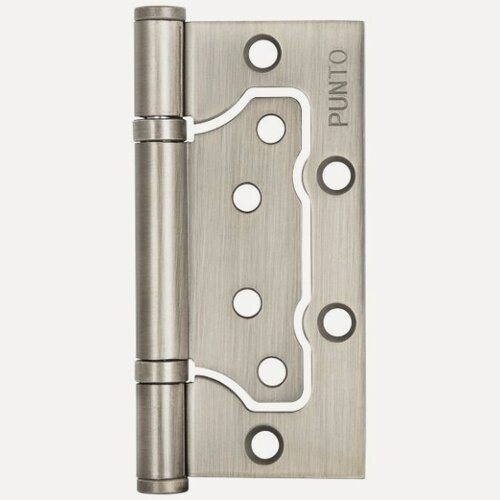 Изображение товара Петля универсальная без врезки Punto IN4200W PN (200-2B 100x2,5) мат. никель, (2ШТ/упак)