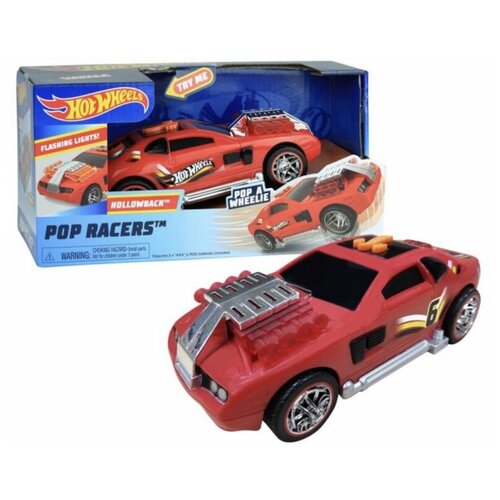 Hot Wheels красный моторизованный автомобиль