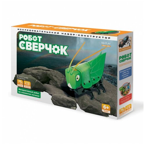 Конструктор ND PLAY Робот Сверчок NDP-089 2697₽