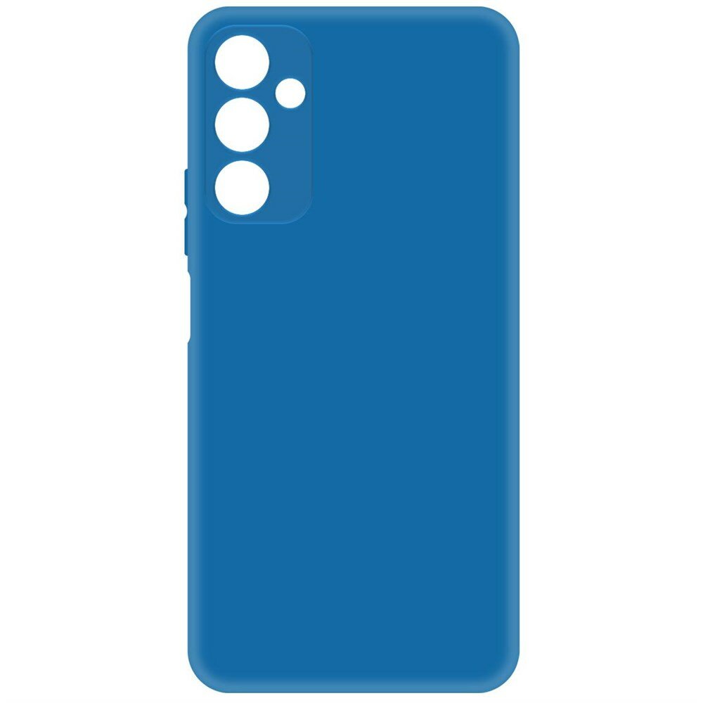 Чехол-накладка Krutoff Silicone Case для Samsung Galaxy A34 5G (A346) синий
