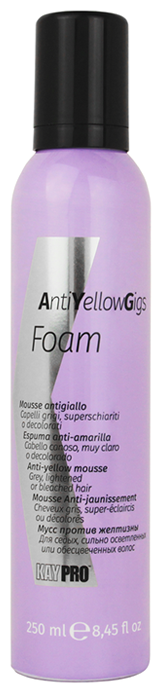 Мусс для нейтрализации желтизны / Anti-Yellow Gigs Foam 250 мл