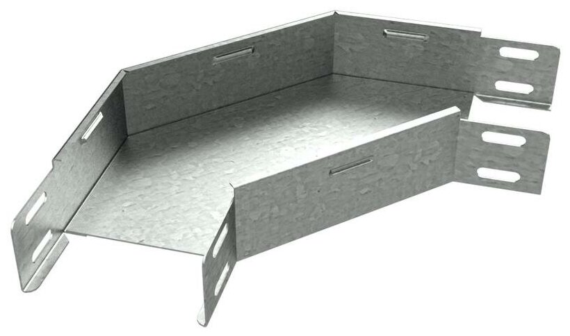 Угол для лотка горизонтальный 90град. 200х50 сталь 0.8мм GL90-50-200 КМ км-профиль LO0121 (1 шт.)