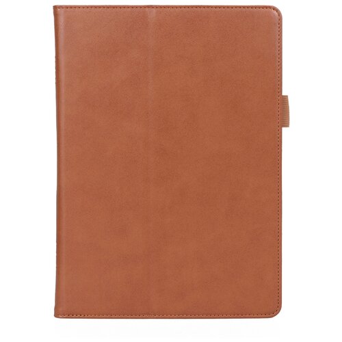 фото Чехол mypads для lenovo tab p10 tb-x705f/ n с визитницей и держателем для руки коричневый натуральная кожа prestige бизнес класса