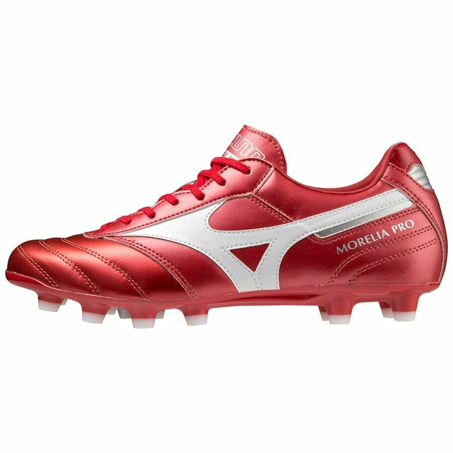 Футбольные бутсы MIZUNO MORELIA II PRO FG ORIGINAL P1GA221360 High Risk Red/White/High Risk Red