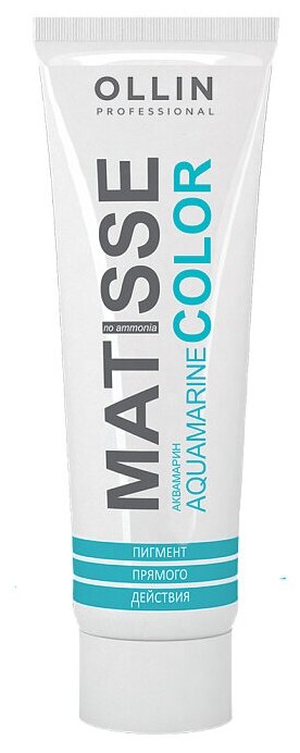 OLLIN Professional Краситель прямого действия Matisse Color, Aquamarine, 100 мл, 100 г