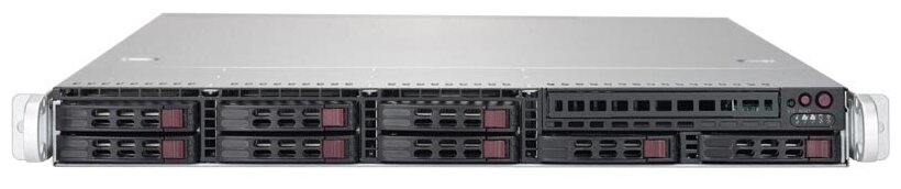 Корпус SuperMicro 2x750W черный - фото №4