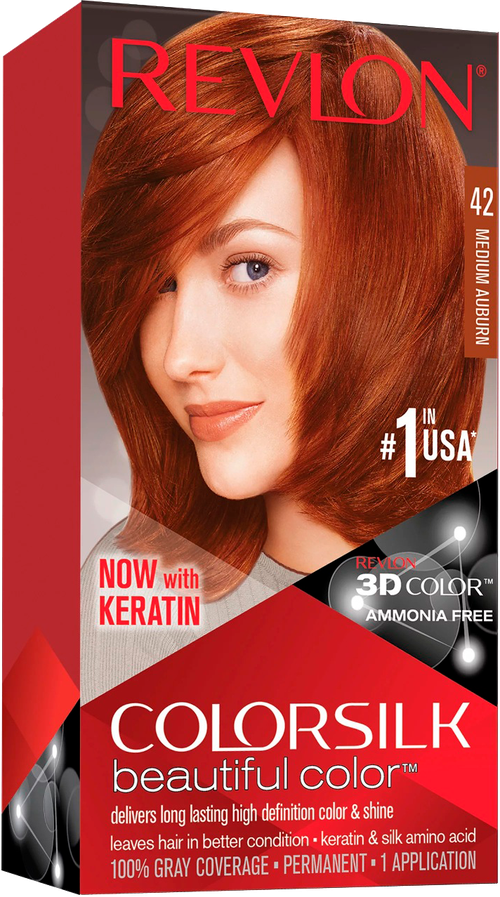 Краска для волос Revlon Colorsilk 42 Medium Auburn