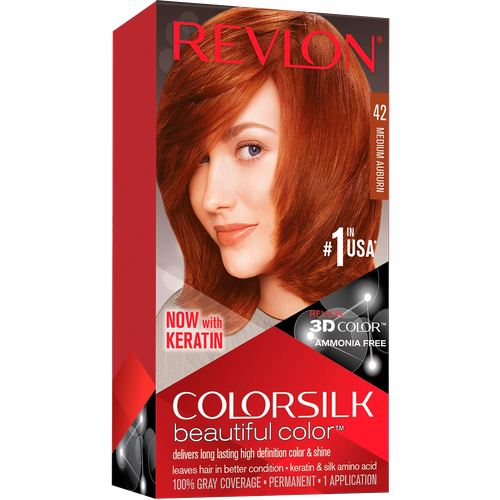 Краска для волос Revlon Colorsilk 42 Medium Auburn