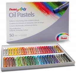 Pentel Пастель масляная Arts 50 цветов (PHN4-50)