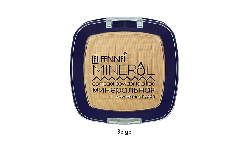 Fennel FL-2346/B Минеральная компактная пудра, тон беж. 8 г