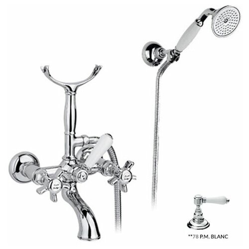 Ручной душ Nicolazzi 1402CR78 petit mont blanc,  хром