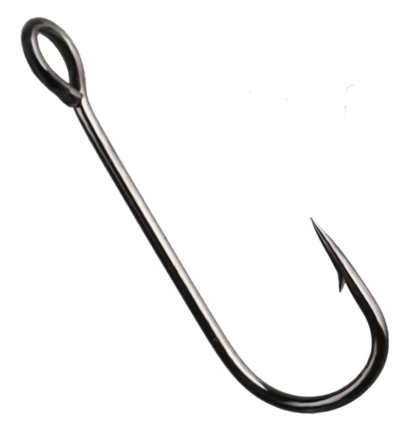 Крючки одинарные Crazy Fish Round Bent Joint Hook №4 10 шт.