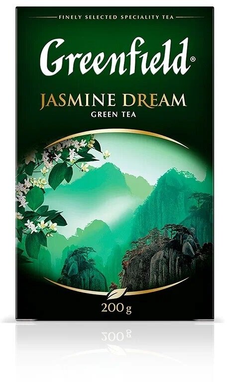 Чай зеленый Greenfield Jasmine Dream листовой, 200 г