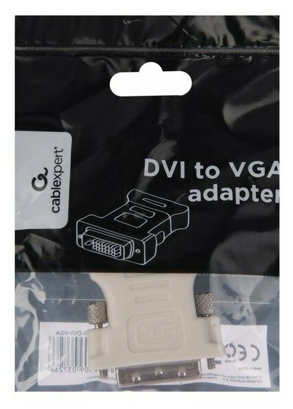 Аксессуар Gembird Cablexpert DVI-VGA 29M/15F A-DVI-VGA