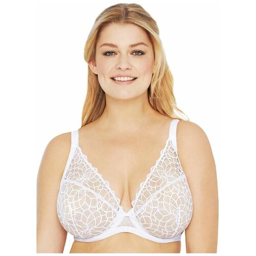 фото Бюстгальтер glamorise, размер 90f(40ddd), white