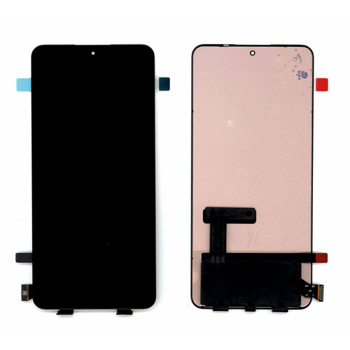 Дисплей для Xiaomi Mi 12T, Mi 12T Pro в сборе с тачскрином черный телефон xiaomi 12t pro 8 128gb черный