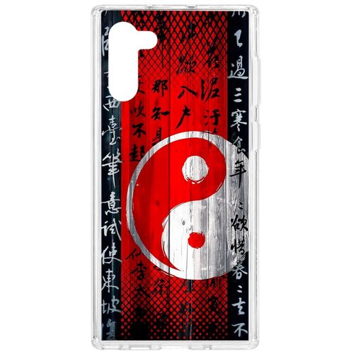 фото Чехол на samsung galaxy note 10 kruche print инь ян