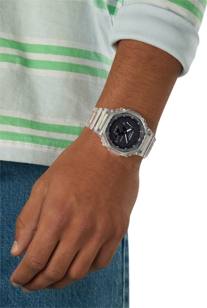 Наручные часы CASIO G-Shock, белый, черный — фото 1