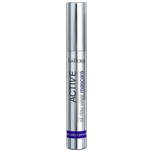 Тушь для ресниц ISADORA «ACTIVE ALL DAY WEAR MASCARA», устойчивая, тон 20, 12мл