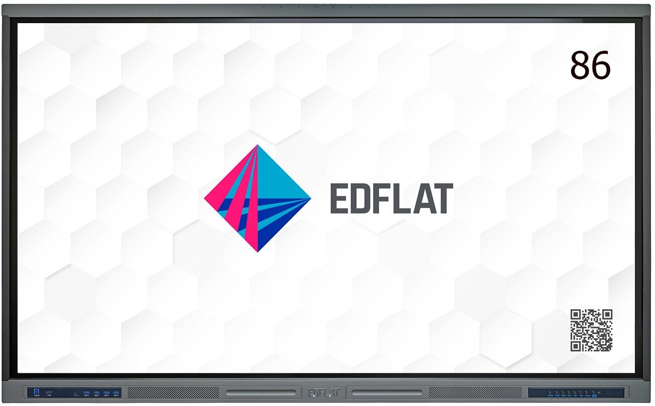 Интерактивная панель EDFLAT EDF86UH