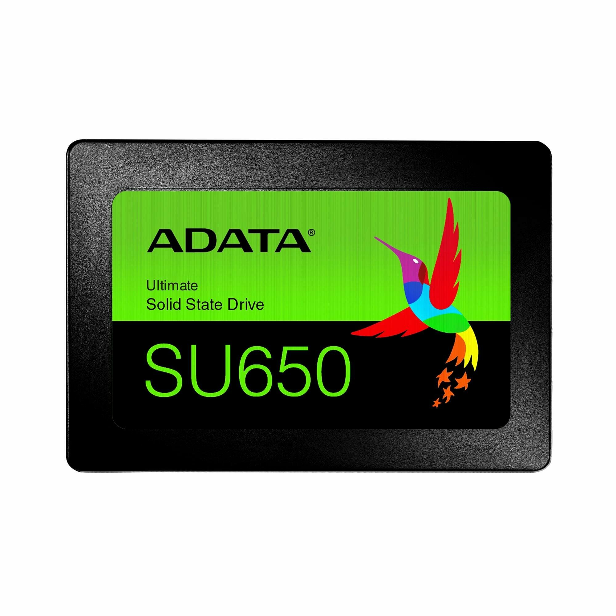 Внутренний SSD диск ADATA SU650 Ultimate 480GB, SATA3, 2.5" (ASU650SS-480GT-R)