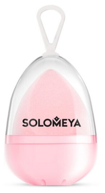 Solomeya Спонж Microfiber Velvet peach