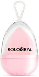 Спонж Solomeya Спонж Microfiber Velvet, для лица peach