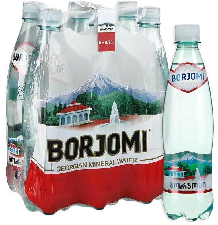 Минеральная вода Borjomi, сильногазированная, пэт, 1,25 л - фото №12