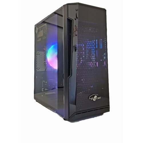 Системный блок intel Xeon X5650, 32Gb Ram, 512Gb SSD,AMD RX580 8Gb, блок питания Jbon 500W, корпус mATX Eurocase MA03