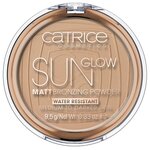 CATRICE Sun Glow Matt Bronzing Powder пудра компактная с эффектом загара матирующая - изображение