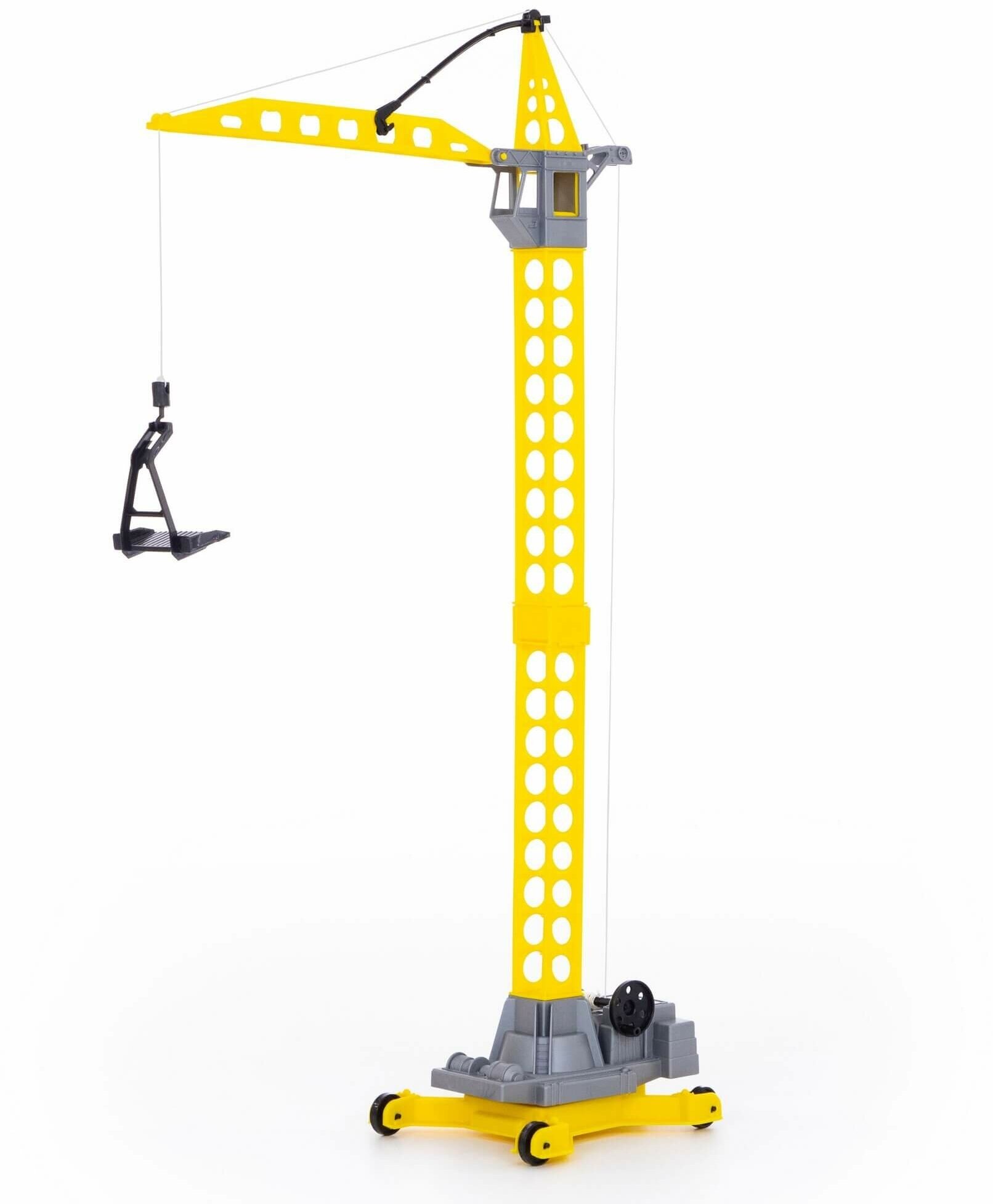 Подъемный кран Полесье Агат, 57167, 20 см, желтый