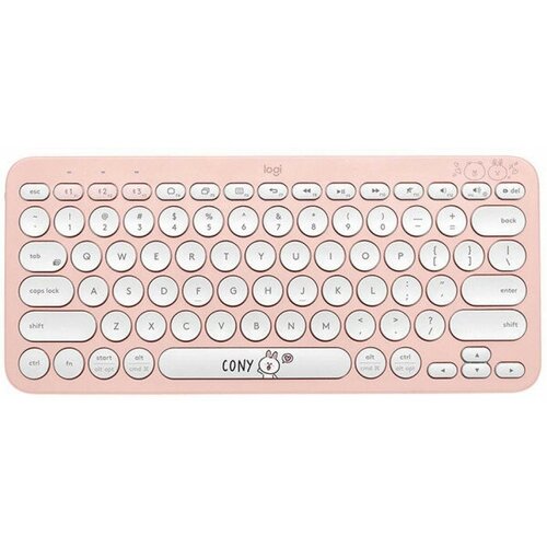 Клавиатура офисная Logitech K380 (Английская раскладка, цвет Line Friends Cony)