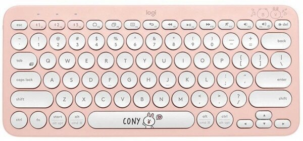 Клавиатура офисная Logitech K380 (Английская раскладка, цвет Line Friends Cony)