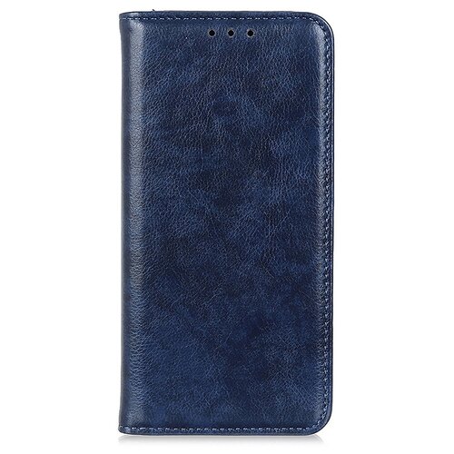 фото Чехол-книжка mypads для nokia 2.3 водоотталкивающий с мульти-подставкой на жесткой металлической основе синий