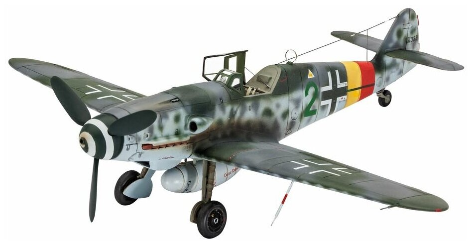 03958 Revell Немецкий истребитель Messerschmitt Bf 109 G-10 (1:48)