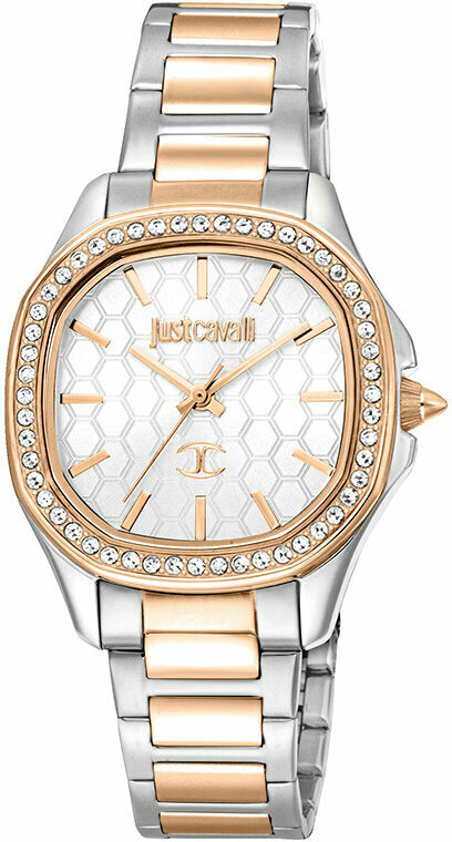 Наручные часы Just Cavalli JC1L263M0095, золотой, серебряный