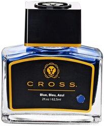 Чернила для перьевой ручки CROSS 8945S 62,5 мл синий