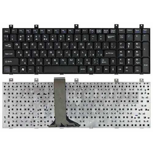 Клавиатура для ноутбука MSI ER710 EX600 EX6​10 EX620 EX623 EX630 EX700 черная клавиатура для ноутбука msi cr600 cx600 ex600 er710 vr600 vx600 lg e500 черная