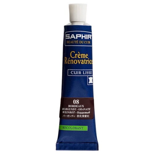 Жидкая кожа бордовая Saphir Renovatrice