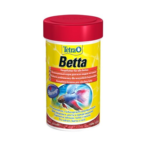 Tetra (корма) Корм для бойцовых рыб хлопья Tetra Betta Flake 198913 | Betta Flake 0,027 кг 44885 (2 шт) сухой корм для рыб tetra betta larvasticks 33 г