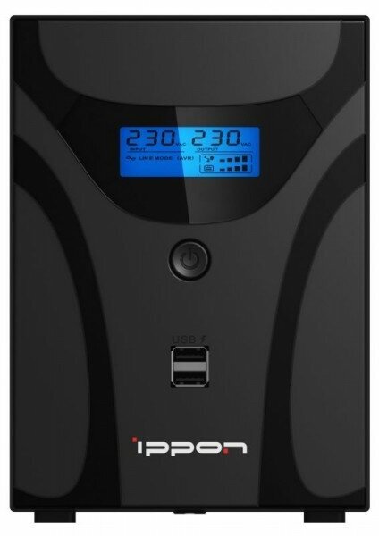 IPPON Источник бесперебойного питания Ippon Smart Power Pro II Euro 2200 1200Вт 2200ВА черный 1029746