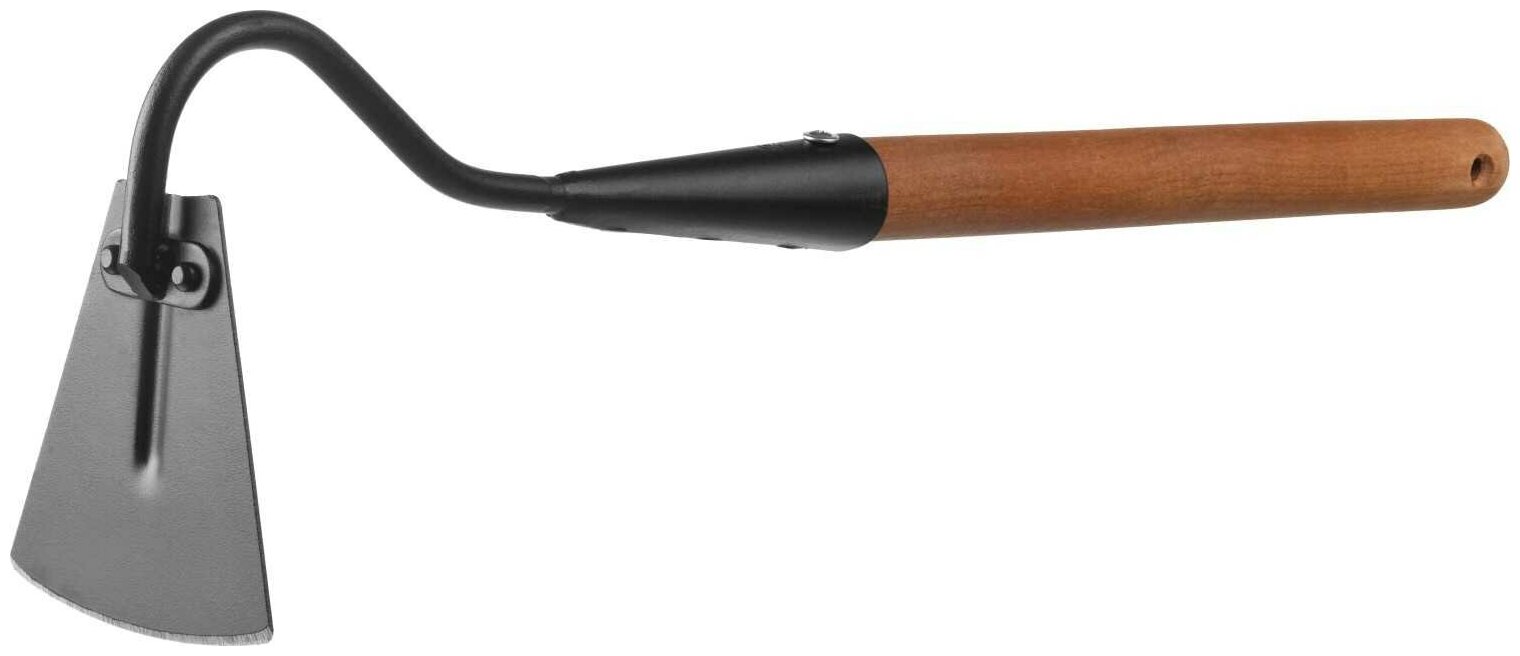 Мотыжка узкая ″PROLine″, с тулейкой, с деревянной ручкой, GRINDA 421518, 113х100х575мм - фотография № 1