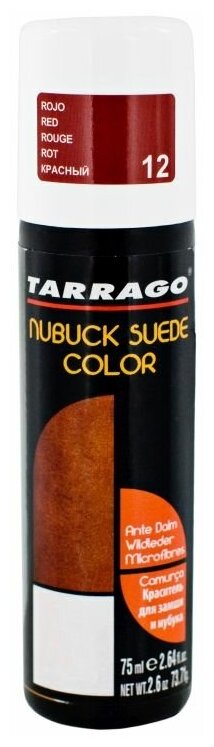 Tarrago Краситель Nubuck Suede Color 012 red